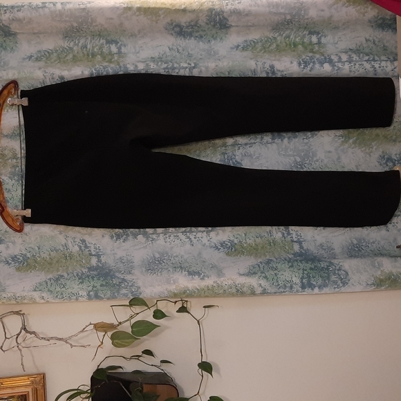 Y2k Classic Black flare pant dress pant or casual 90's,  y2k best fitting waist - Picture 8 of 9
